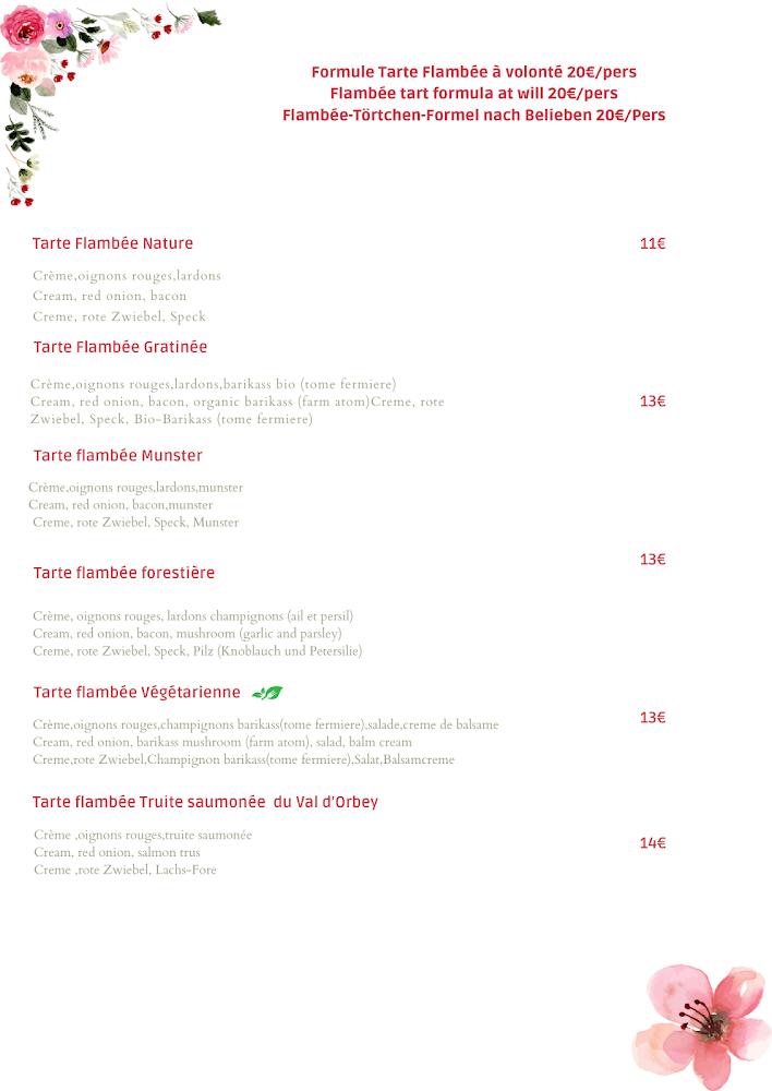 La cuisine d' Amandine - Menu Image 2