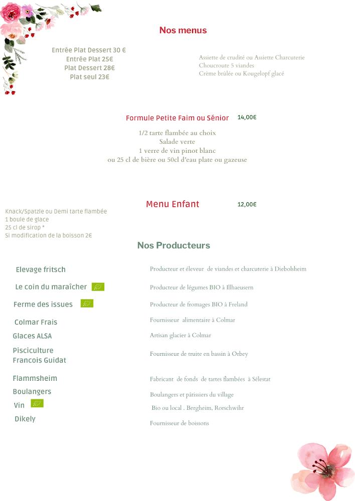 La cuisine d' Amandine - Menu Image 4